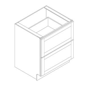2 Drawer Base Cabinets