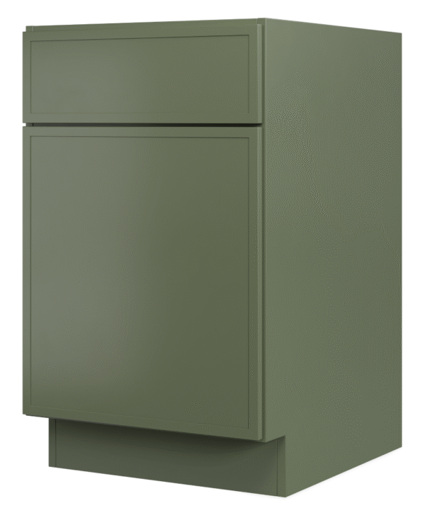 Shaker White Base Cabinet Sample